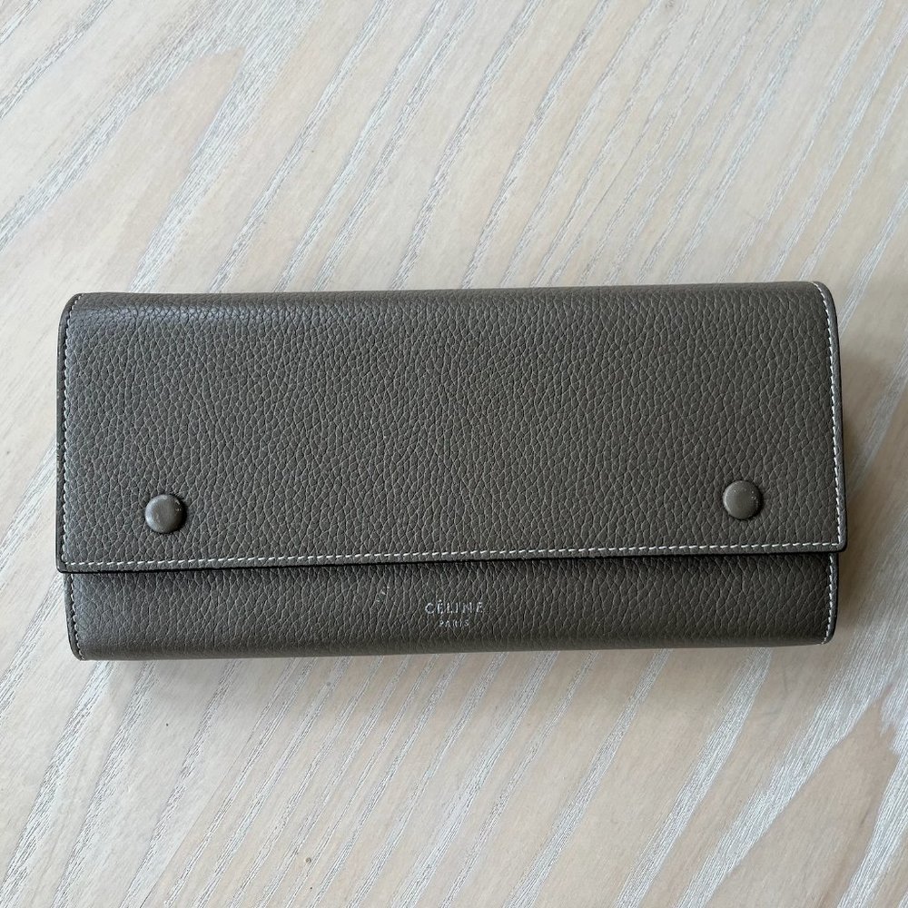 Authentic Celine Long Wallet